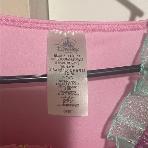 Disney Store Princess Mulan Costume Dress Sz 13 - Picture 3 of 3